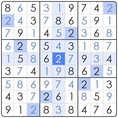 sudoku hidden pairs
